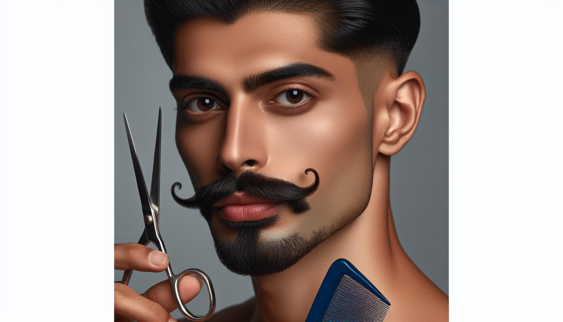 Master the Parted Pencil Mustache: Tips & Mistakes to Avoid